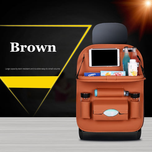 New Versatile Car Seat Back Bag: The Ultimate Travel Companion for Organizing, Storage, and Convenience"