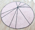 Round Rug Tapete Infantil Nordic Soft Cotton Fluffy Floor Foot Mat Kilim Baby Kids Bedroom Living Room Nursery