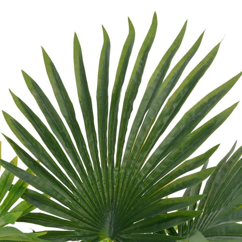 Artificial Plant Palm with Pot Green Fresh Faux Leaf Decor Multi Sizes