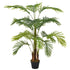 Artificial Plant Palm with Pot Green Fresh Faux Leaf Decor Multi Sizes