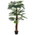 Artificial Plant Palm with Pot Green Fresh Faux Leaf Decor Multi Sizes