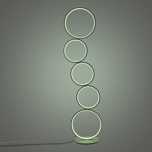 RGB Minimalist Circular Floor Lamp
