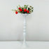 Metal Candle Holders Flowers Vase Candlestick Centerpieces Road Lead Candelabra Centerpieces Wedding props Christmas home decoration.