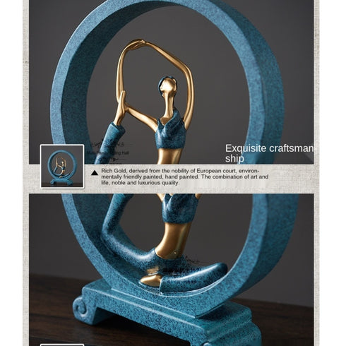 Creative Decoration Accessories Modern Simple Crafts Ornaments Figurines Miniatures.