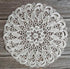NEW round Lace embroidery placemat cup coaster.