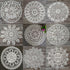 NEW round Lace embroidery placemat cup coaster.