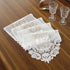 Europe style Table Runner Embroidered ,Table Flag Cover Lace White Simple.