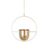 Metal Hanging Flower Pot Nordic Chain Hanging Planter Flower Vase For Home Garden Balcony New.
