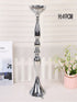 Metal Candle Holders Flowers Vase Candlestick Centerpieces Road Lead Candelabra Centerpieces Wedding props Christmas home decoration.