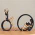 Creative Decoration Accessories Modern Simple Crafts Ornaments Figurines Miniatures.