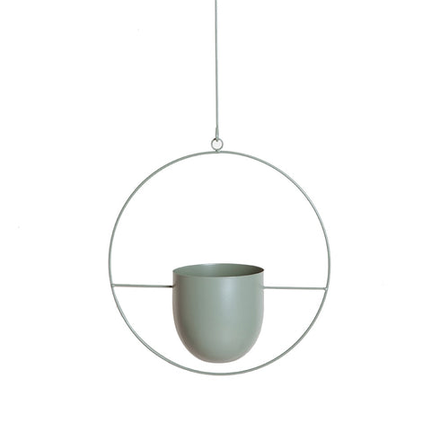 Metal Hanging Flower Pot Nordic Chain Hanging Planter Flower Vase For Home Garden Balcony New.