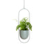 Metal Hanging Flower Pot Nordic Chain Hanging Planter Flower Vase For Home Garden Balcony New.