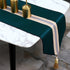 Hot Modern Luxury Table Runners with Tassel Polyester, with Feature Pattern for Wedding Home Decoration.