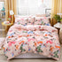 Solstice Home Textile Cyan Cute Cat Kitty Duvet Cover Pillowcase Bed Sheet ,Bedding Covers Set King Queen Twin