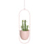 Metal Hanging Flower Pot Nordic Chain Hanging Planter Flower Vase For Home Garden Balcony New.