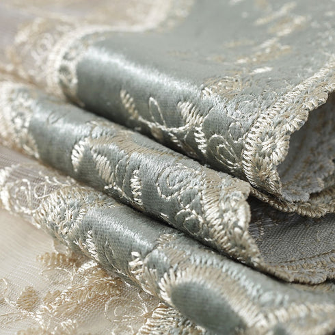 Table Runner Champagne Golden Velvet American Tv Cabinet Table Table Cover Lace Tablecloth