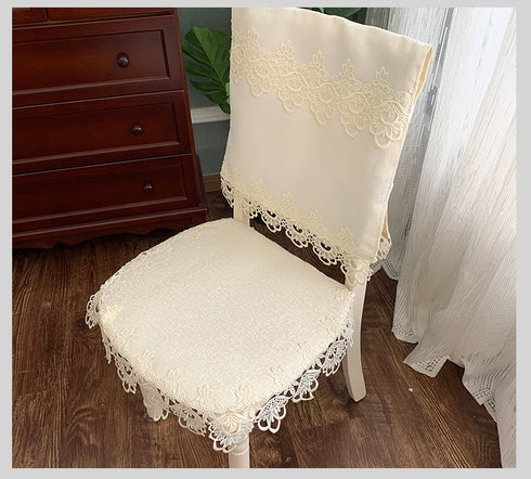 Tablecloth Rectangle Luxury Embroidery Lace Round Table Cover Flower Elegant Hollow Out Table Dining Cloth Table Flag Towels