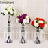 Candle Holders Stand Column Candlestick Event Road Lead Flower Vase Rack Table Wedding Centerpieces Party Dinner Decor