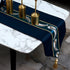 Hot Modern Luxury Table Runners with Tassel Polyester, with Feature Pattern for Wedding Home Decoration.
