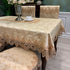 Tablecloth Rectangle Luxury Embroidery Lace Round Table Cover Flower Elegant Hollow Out Table Dining Cloth Table Flag Towels