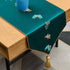 Hot Modern Luxury Table Runners with Tassel Polyester, with Feature Pattern for Wedding Home Decoration.