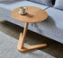 Wooden Home Side Table Modern American Style Furniture, Movable Coffee Table Design.