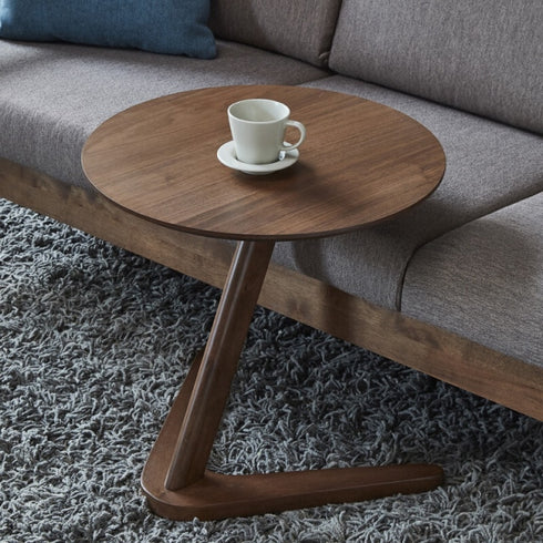Wooden Home Side Table Modern American Style Furniture, Movable Coffee Table Design.