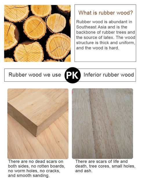 Wooden Home Side Table Modern American Style Furniture, Movable Coffee Table Design.